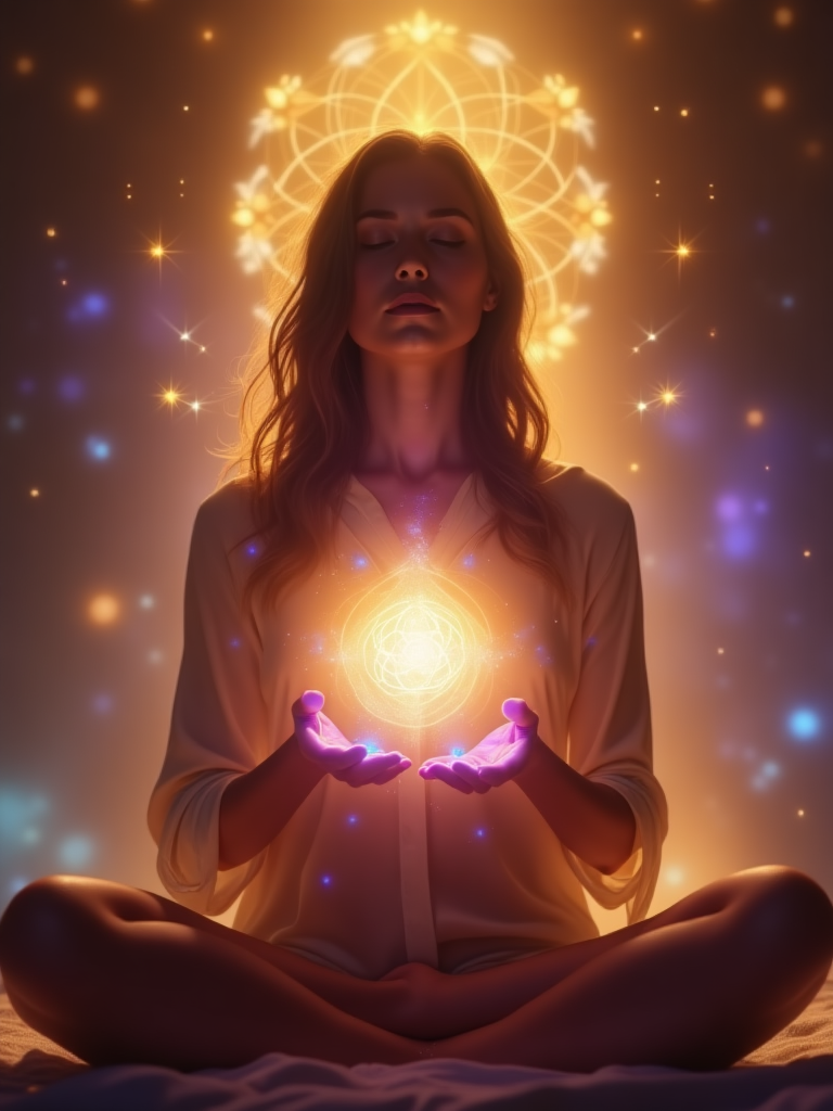 Meditación con geometría sagrada - transformación espiritual